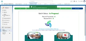 track the migration progress in real time